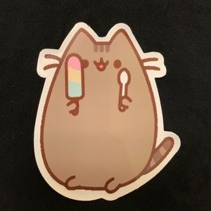 Pusheen popsicle sticker